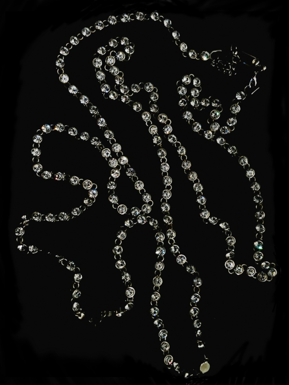 CZ Diamonds By The Yard NECKLACE